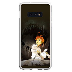 Чехол для Samsung S10E с принтом The Promised Neverland в Петрозаводске, Силикон | Область печати: задняя сторона чехла, без боковых панелей | anime | emma | mango | the promised neverland | yakusoku no neverland | аниме | манга | обещанная страна грёз | обещанный неверленд