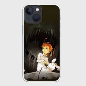 Чехол для iPhone 13 mini с принтом The Promised Neverland в Петрозаводске,  |  | anime | emma | mango | the promised neverland | yakusoku no neverland | аниме | манга | обещанная страна грёз | обещанный неверленд