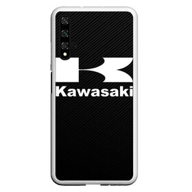 Чехол для Honor 20 с принтом KAWASAKI (Z) в Петрозаводске, Силикон | Область печати: задняя сторона чехла, без боковых панелей | Тематика изображения на принте: bike | kawasaki | moto | motocycle | ninja | sportmotorcycle | zzr | кавасаки | кавасаки ниндзя | мото | мотоспорт | ниндзя