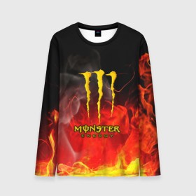 Мужской лонгслив 3D с принтом MONSTER ENERGY в Петрозаводске, 100% полиэстер | длинные рукава, круглый вырез горловины, полуприлегающий силуэт | energy | honda | mercedes | monster energy | porsche | racing | sport | toyota | автомобил | автомобильные | марка | машины | митсубиси | монстр | монстр энерджи | порше | спорт | тесла | тойота | хонда