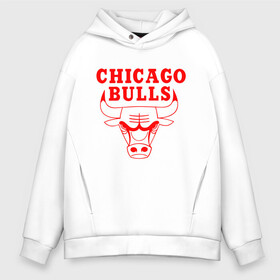 Мужское худи Oversize хлопок с принтом Chicago Bulls в Петрозаводске, френч-терри — 70% хлопок, 30% полиэстер. Мягкий теплый начес внутри —100% хлопок | боковые карманы, эластичные манжеты и нижняя кромка, капюшон на магнитной кнопке | Тематика изображения на принте: 23 | air jordan | bulls | chicago bulls | jordan | michael jordan | nba | paris saint germain | psg | red | sport | быки | джордан | майкл джордан | псж | спорт | чикаго буллс