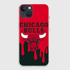 Чехол для iPhone 13 с принтом Chicago Bulls. в Петрозаводске,  |  | 23 | air jordan | bulls | chicago bulls | jordan | michael jordan | nba | paris saint germain | psg | red | sport | быки | джордан | майкл джордан | псж | спорт | чикаго буллс