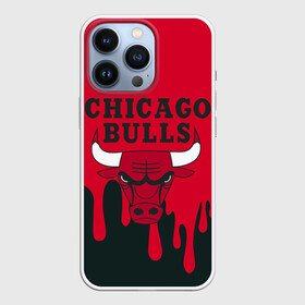 Чехол для iPhone 13 Pro с принтом Chicago Bulls. в Петрозаводске,  |  | Тематика изображения на принте: 23 | air jordan | bulls | chicago bulls | jordan | michael jordan | nba | paris saint germain | psg | red | sport | быки | джордан | майкл джордан | псж | спорт | чикаго буллс