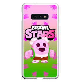 Чехол для Samsung S10E с принтом Sakura Spike Brawl Stars в Петрозаводске, Силикон | Область печати: задняя сторона чехла, без боковых панелей | Тематика изображения на принте: brawl | brawl stars | sakura spike | spike | бравл | бравл кактус | бравл старс | кактус | сакура спайк | спайк | спайк бравл старс