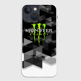 Чехол для iPhone 13 mini с принтом MONSTER ENERGY в Петрозаводске,  |  | black monster | bmx | claw | cybersport | energy | monster | monster energy | moto | motocross | race | sport | киберспорт | когти | монстер энерджи | монстр | мото | мотокросс | ралли | скейтбординг | спорт | энергия