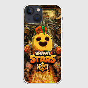 Чехол для iPhone 13 mini с принтом Brawl Stars Robot Spike в Петрозаводске,  |  | brawl stars | brawl stars spike robot | spike | spike robot | бравл кактус | бравл спайк | бравл старс | кактус | робоспайк | спайк | спайк бравл старс