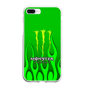 Чехол для iPhone 7Plus/8 Plus матовый с принтом MONSTER ENERGY в Петрозаводске, Силикон | Область печати: задняя сторона чехла, без боковых панелей | energy | honda | mercedes | monster energy | porsche | racing | sport | toyota | автомобил | автомобильные | марка | машины | митсубиси | монстр | монстр энерджи | порше | спорт | тесла | тойота | хонда