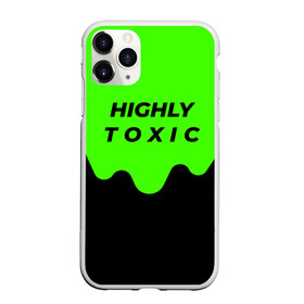 Чехол для iPhone 11 Pro Max матовый с принтом HIGHLY toxic 0 2 в Петрозаводске, Силикон |  | Тематика изображения на принте: green | neon | street style | style | toxic