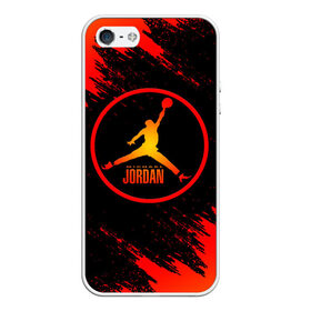 Чехол для iPhone 5/5S матовый с принтом MICHAEL JORDAN (Z) в Петрозаводске, Силикон | Область печати: задняя сторона чехла, без боковых панелей | 23 | bulls | chicago bulls | jordan | logo | michael jordan | nba | paris saint germain | psg | red | sport | быки | джордан | лого | майкл джордан | псж | спорт | чикаго буллс