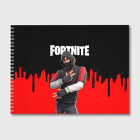 Альбом для рисования с принтом FORTNITE x IKONIK в Петрозаводске, 100% бумага
 | матовая бумага, плотность 200 мг. | deadmau5 | fortnite | fortnite 2 | fortnite x маршмелло | ikonik | marshmello | ninja | ninja streamer | raven | travis scott | ворон | иконик | ниндзя | пили | рейвен | трэвис скотт | фортнайт