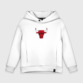 Детское худи Oversize хлопок с принтом CHICAGO BULLS в Петрозаводске, френч-терри — 70% хлопок, 30% полиэстер. Мягкий теплый начес внутри —100% хлопок | боковые карманы, эластичные манжеты и нижняя кромка, капюшон на магнитной кнопке | bulls | chicago | chicago bulls | nba | red bulls | usa | америка | быки | нба | сша | чикаго буллс