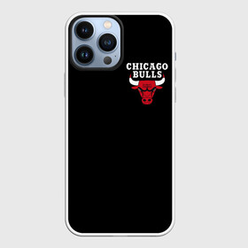 Чехол для iPhone 13 Pro Max с принтом CHICAGO BULLS   ЧИКАГО БУЛЛС ЛОГО НА КАРМАШКЕ в Петрозаводске,  |  | bulls | chicago | chicago bulls | nba | red bulls | usa | америка | быки | нба | сша | чикаго буллс