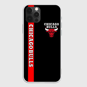 Чехол для iPhone 12 Pro с принтом CHICAGO BULLS в Петрозаводске, силикон | область печати: задняя сторона чехла, без боковых панелей | bulls | chicago | chicago bulls | nba | red bulls | usa | америка | быки | нба | сша | чикаго буллс