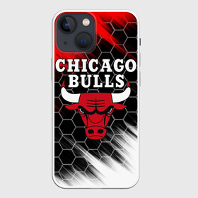 Чехол для iPhone 13 mini с принтом CHICAGO BULLS в Петрозаводске,  |  | Тематика изображения на принте: bulls | chicago | chicago bulls | nba | red bulls | usa | америка | быки | нба | сша | чикаго буллс