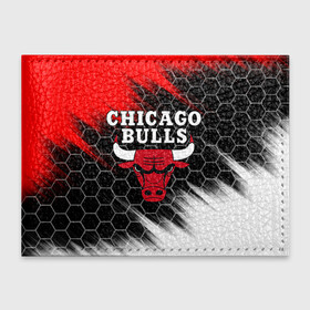 Обложка для студенческого билета с принтом CHICAGO BULLS в Петрозаводске, натуральная кожа | Размер: 11*8 см; Печать на всей внешней стороне | Тематика изображения на принте: bulls | chicago | chicago bulls | nba | red bulls | usa | америка | быки | нба | сша | чикаго буллс