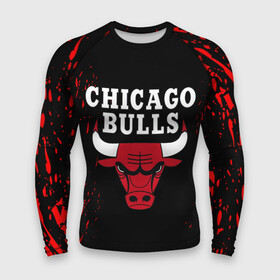 Мужской рашгард 3D с принтом CHICAGO BULLS | ЧИКАГО БУЛЛС в Петрозаводске,  |  | bulls | chicago | chicago bulls | nba | red bulls | usa | америка | быки | нба | сша | чикаго буллс