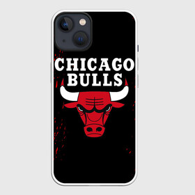 Чехол для iPhone 13 с принтом CHICAGO BULLS | ЧИКАГО БУЛЛС в Петрозаводске,  |  | bulls | chicago | chicago bulls | nba | red bulls | usa | америка | быки | нба | сша | чикаго буллс