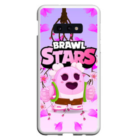 Чехол для Samsung S10E с принтом Sakura Spike Brawl Stars в Петрозаводске, Силикон | Область печати: задняя сторона чехла, без боковых панелей | brawl | brawl stars | sakura spike | spike | бравл | бравл кактус | бравл старс | кактус | сакура спайк | спайк | спайк бравл старс