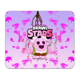 Коврик для мышки прямоугольный с принтом Sakura Spike Brawl Stars в Петрозаводске, натуральный каучук | размер 230 х 185 мм; запечатка лицевой стороны | brawl | brawl stars | sakura spike | spike | бравл | бравл кактус | бравл старс | кактус | сакура спайк | спайк | спайк бравл старс