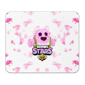 Коврик для мышки прямоугольный с принтом Sakura Spike Brawl Stars в Петрозаводске, натуральный каучук | размер 230 х 185 мм; запечатка лицевой стороны | brawl | brawl stars | sakura spike | spike | бравл | бравл кактус | бравл старс | кактус | сакура спайк | спайк | спайк бравл старс