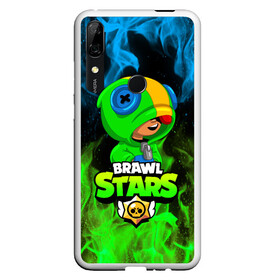 Чехол для Honor P Smart Z с принтом BRAWL STARS LEON в Петрозаводске, Силикон | Область печати: задняя сторона чехла, без боковых панелей | bibi | brawl stars | coach mike | crow | gale | leon | leon shark | max | mecha crow | mortis | mr.p | phoenix | sally leon | sandy | spike | sprout | tara | unicorn | virus 8 bit | werewolf | ворон | оборотень