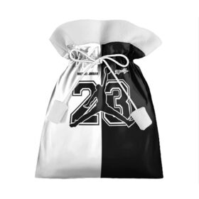 Подарочный 3D мешок с принтом Michael Jordan 23 в Петрозаводске, 100% полиэстер | Размер: 29*39 см | Тематика изображения на принте: 23 | bulls | chicago | jeffrey | jordan | michael | mvp | space jam | майкл джордан | чикаго буллз