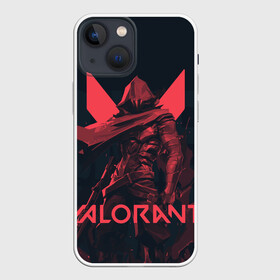 Чехол для iPhone 13 mini с принтом VALORANT OMEN в Петрозаводске,  |  | omen | riot games | valorant | валорант | омэн