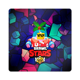 Магнит виниловый Квадрат с принтом BRAWL STARS (NEW SPROUT) [12] в Петрозаводске, полимерный материал с магнитным слоем | размер 9*9 см, закругленные углы | 8 bit | android | brawl | brawl stars | clash | clash royale | game | leon | royale | sprout | stars | андроид | игра | кольт | леон | мобильные игры | спраут