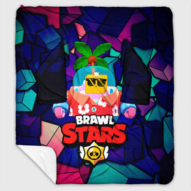 Плед с рукавами с принтом BRAWL STARS (NEW SPROUT) [12] в Петрозаводске, 100% полиэстер | Закругленные углы, все края обработаны. Ткань не мнется и не растягивается. Размер 170*145 | 8 bit | android | brawl | brawl stars | clash | clash royale | game | leon | royale | sprout | stars | андроид | игра | кольт | леон | мобильные игры | спраут