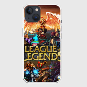 Чехол для iPhone 13 с принтом League of Legends в Петрозаводске,  |  | art | dota | dota 2 | fan | game | hero | league | league of legends | legends | lol | moba | mobile legend | riot game | герои | детские | дота | женские | игра | моба | мужские