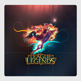 Магнитный плакат 3Х3 с принтом league of legends в Петрозаводске, Полимерный материал с магнитным слоем | 9 деталей размером 9*9 см | Тематика изображения на принте: art | dota | dota 2 | fan | game | hero | league | league of legends | legends | lol | moba | mobile legend | riot game | герои | детские | дота | женские | игра | моба | мужские