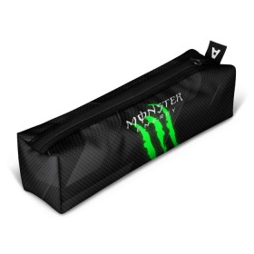 Пенал 3D с принтом MONSTER ENERGY (Z) в Петрозаводске, 100% полиэстер | плотная ткань, застежка на молнии | black monster | bmx | claw | cybersport | energy | monster | monster energy | moto | motocross | race | sport | киберспорт | когти | монстер энерджи | монстр | мото | мотокросс | ралли | скейтбординг | спорт | то | энергия