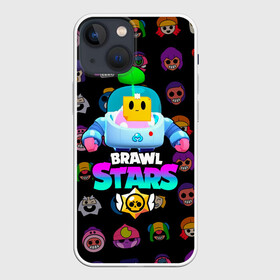 Чехол для iPhone 13 mini с принтом BRAWL STARS (SPROUT) [27] в Петрозаводске,  |  | 8 bit | android | brawl | brawl stars | clash | clash royale | game | leon | royale | sprout | stars | андроид | игра | кольт | леон | мобильные игры | спраут