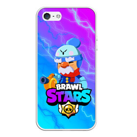 Чехол для iPhone 5/5S матовый с принтом BRAWL STARS GALE в Петрозаводске, Силикон | Область печати: задняя сторона чехла, без боковых панелей | 8 bit | brawl stars | crow | gale | leon | leon shark | max | mecha | mecha crow | mr.p | sally leon | shark | tara | virus 8 bit | werewolf leon | акула | берли | бравл старс | ворон | макс | оборотень