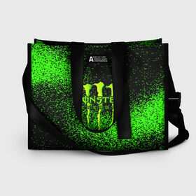 Сумка-шоппер 3D с принтом MONSTER ENERGY в Петрозаводске, 100% полиэстер | застегивается на металлическую кнопку; внутренний карман застегивается на молнию. Стенки укреплены специальным мягким материалом, чтобы защитить содержимое от несильных ударов
 | energy | honda | mercedes | monster energy | porsche | racing | sport | toyota | автомобил | автомобильные | марка | машины | митсубиси | монстр | монстр энерджи | порше | спорт | тесла | тойота | хонда