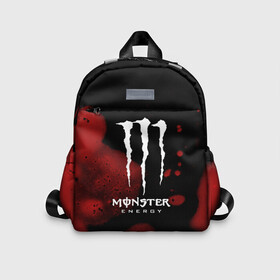 Детский рюкзак 3D с принтом MONSTER ENERGY в Петрозаводске, 100% полиэстер | лямки с регулируемой длиной, сверху петелька, чтобы рюкзак можно было повесить на вешалку. Основное отделение закрывается на молнию, как и внешний карман. Внутри дополнительный карман. По бокам два дополнительных кармашка | Тематика изображения на принте: energy | honda | mercedes | monster energy | porsche | racing | sport | toyota | автомобил | автомобильные | марка | машины | митсубиси | монстр | монстр энерджи | порше | спорт | тесла | тойота | хонда