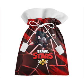 Подарочный 3D мешок с принтом Brawl Stars CROW в Петрозаводске, 100% полиэстер | Размер: 29*39 см | 8 bit | 8 бит | bibi | brawl | brawl stars | crow | leon | spike | sprout | stars | бравл | бравл старс | браво старс | игра | компьютерная | кров | леон | онлайн | старс