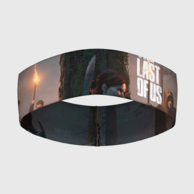 Повязка на голову 3D с принтом Last of us 2 в Петрозаводске,  |  | dog | game | last of us | survival | the last of us | the last of us 2 | tlou | выживание | игра | последний из нас