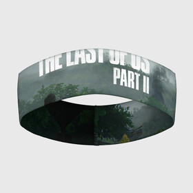 Повязка на голову 3D с принтом The last of Us 2 в Петрозаводске,  |  | dog | game | last of us | survival | the last of us | the last of us 2 | tlou | выживание | игра | последний из нас
