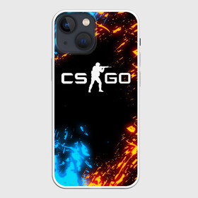 Чехол для iPhone 13 mini с принтом CS GO FIRE | КС ГО ОГОНЬ в Петрозаводске,  |  | Тематика изображения на принте: astralis | awp | counter strike | cs go | cs go global offensive | cs:go | faze clan | hyper beast | team liquid | астралис | кс го | тим ликвид | фейз клан | хайпер бист