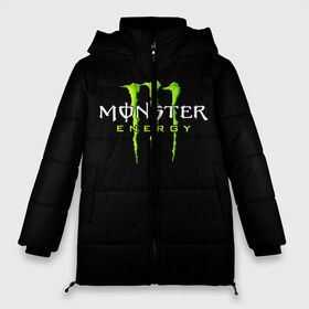 Женская зимняя куртка 3D с принтом MONSTER ENERGY в Петрозаводске, верх — 100% полиэстер; подкладка — 100% полиэстер; утеплитель — 100% полиэстер | длина ниже бедра, силуэт Оверсайз. Есть воротник-стойка, отстегивающийся капюшон и ветрозащитная планка. 

Боковые карманы с листочкой на кнопках и внутренний карман на молнии | black monster | bmx | claw | cybersport | energy | monster | monster energy | moto | motocross | race | sport | киберспорт | когти | монстер энерджи | монстр | мото | мотокросс | ралли | скейтбординг | спорт | энергия