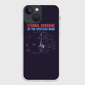 Чехол для iPhone 13 mini с принтом Eternal sunshine в Петрозаводске,  |  | eternal sunshine | eternal sunshine of the spotless mind | вечное сияние | вечное сияние чистого разума