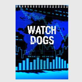 Скетчбук с принтом Watch Dogs в Петрозаводске, 100% бумага
 | 48 листов, плотность листов — 100 г/м2, плотность картонной обложки — 250 г/м2. Листы скреплены сверху удобной пружинной спиралью | ded sec | game | name | ubisoft | watch dogs | watch dogs 2 | watch dogs legion | город | девушка | дрон | игры | имена | компьютеры | пистолет | телефон | технологии | хакер | юби