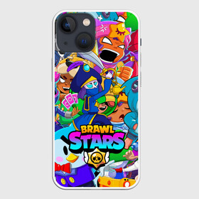 Чехол для iPhone 13 mini с принтом BRAWL STARS MORTIS в Петрозаводске,  |  | bibi | brawl stars | coach mike | crow | gale | leon | leon shark | max | mecha crow | mortis | mr.p | phoenix | sally leon | sandy | spike | sprout | tara | unicorn | virus 8 bit | werewolf | ворон | оборотень