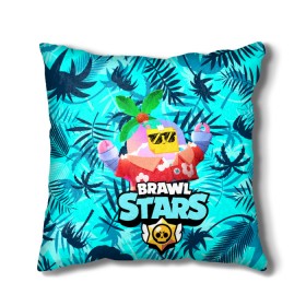 Подушка 3D с принтом BRAWL STARS TROPICAL SPROUT. в Петрозаводске, наволочка – 100% полиэстер, наполнитель – холлофайбер (легкий наполнитель, не вызывает аллергию). | состоит из подушки и наволочки. Наволочка на молнии, легко снимается для стирки | Тематика изображения на принте: brawl stars | crow | gale | leon | leon shark | max | mr.p | sally leon | shark | sprout | tara | tropical sprout | virus 8 bit | werewolf leon | акула | берли | бравл старс | ворон | макс | оборотень