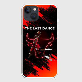 Чехол для iPhone 13 с принтом ПОСЛЕДНИЙ ТАНЕЦ в Петрозаводске,  |  | 23 | bulls | chicago bulls | jordan | logo | michael jordan | nba | paris saint germain | psg | red | sport | the last dance | быки | джордан | лого | майкл джордан | последний танец | псж | спорт | чикаго буллс