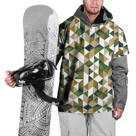 Накидка на куртку 3D с принтом Хипстерские треугольники в Петрозаводске, 100% полиэстер |  | hawaii | hipster | pattern | summer | гаваи | гавайи | гавайская | летняя | лето | листы | листья | модная | отдых | отпуск | пальмы | паттерн | текстура | треугольники | хипстер | яркая