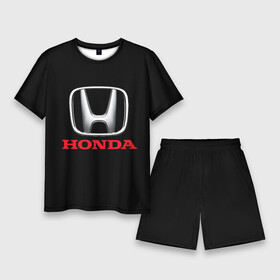 Мужской костюм с шортами 3D с принтом HONDA в Петрозаводске,  |  | acura | auto | cr z | honda | honda power | japan | japanese | nsx | sport | авто | автомобиль | автомобильные | акура | бренд | марка | машины | спорт | хонда | япония