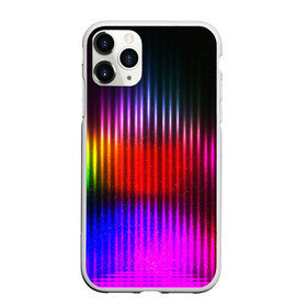 Чехол для iPhone 11 Pro Max матовый с принтом WAVES COLOR в Петрозаводске, Силикон |  | abstraction | geometry | optic | optical | pattern | visual | абстракция | геометрия | линии | оптические | оптический узор | полосы | психоделика | разводы | текстуры | узор | узоры | фрактал