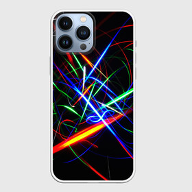 Чехол для iPhone 13 Pro Max с принтом ФРАКТАЛЬНЫЕ ИСКРЫ в Петрозаводске,  |  | abstraction | geometry | optic | optical | pattern | visual | абстракция | геометрия | линии | оптические | оптический узор | полосы | психоделика | разводы | текстуры | узор | узоры | фрактал